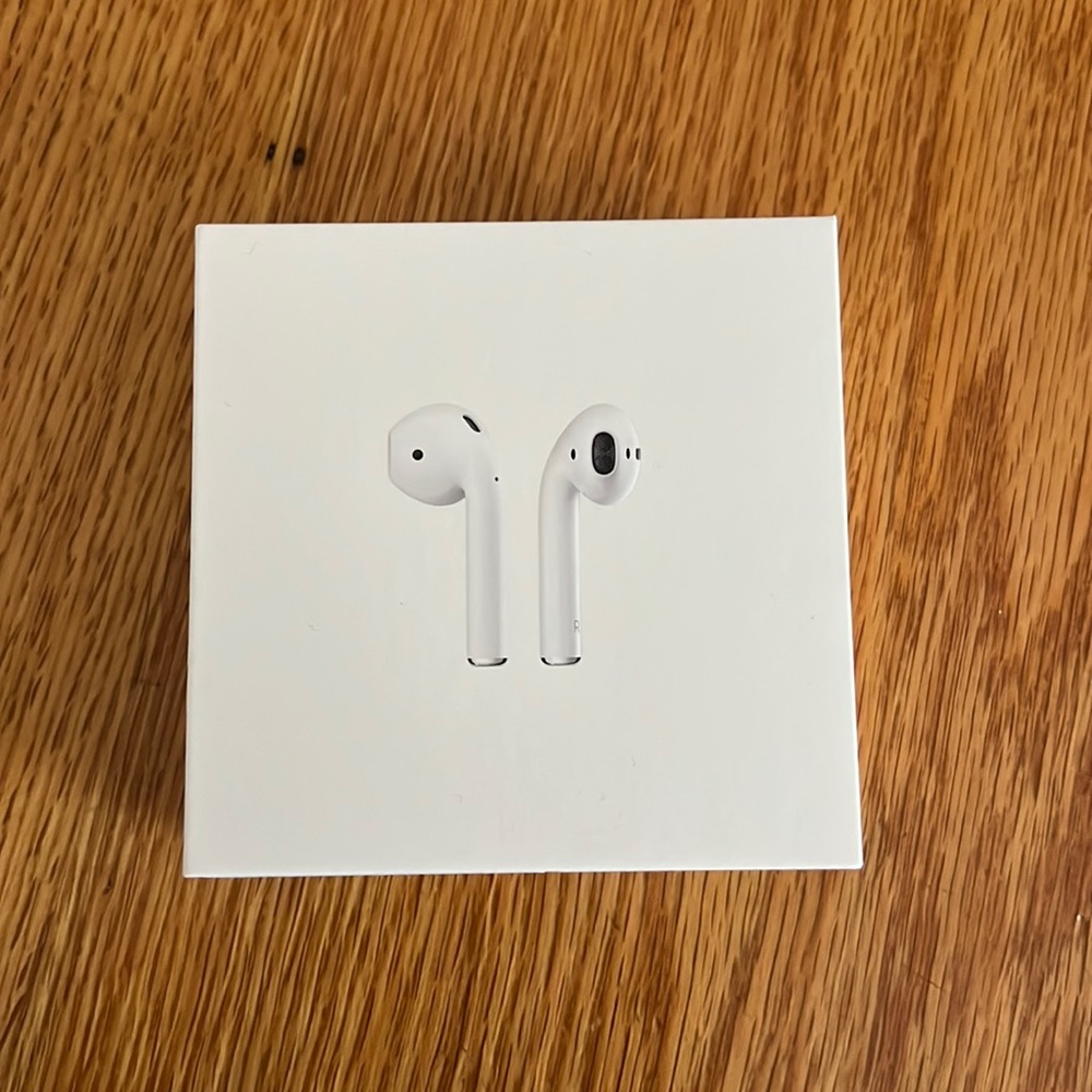 AirPods with charging case
